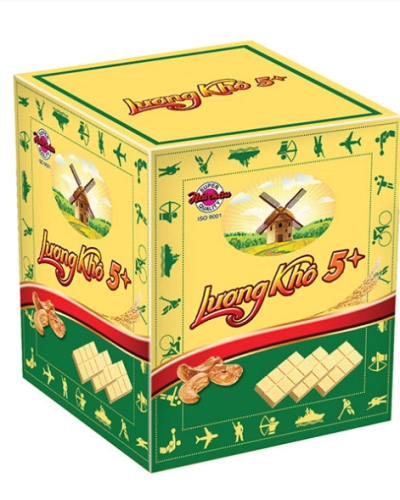 Lương khô 5 sao Hải Châu (cái x 70g)