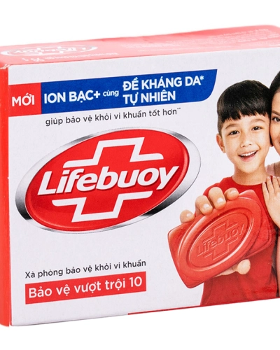 Bánh xà phòng lifebuoy chanh (1 hộp 3 bánh ) (Hộp)
