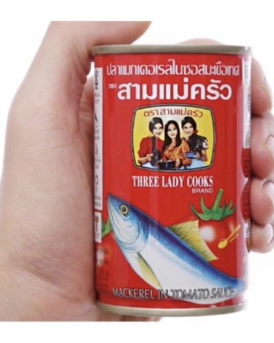 Cá mòi xốt cà đậm đà 3 Cô Gái (lon 155g)