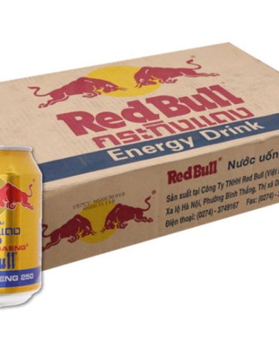 Nước bò húc Trung Quốc 中国红牛 (thùng 24 lon x 250ml) 中国红牛
