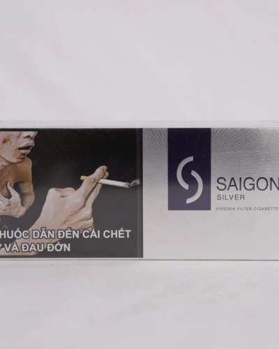 Thuốc lá Sài Gòn bạc ( Sliver ) (cây 10 bao)