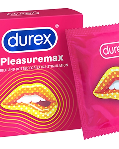 Bao cao su Durex Pleasuremax (hộp 3 cái )
