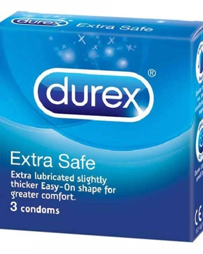 Bao cao su Durex Extra Safe (3pcs /Hộp)