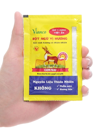 Bột ngũ vị hương Vianco (gói 10g)