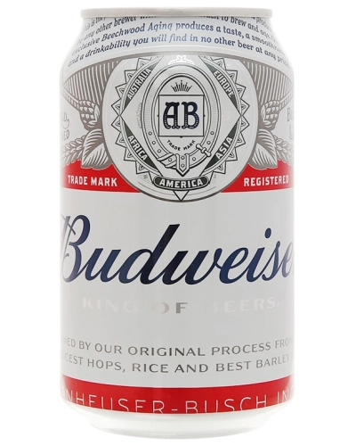 Bia Budweiser (lon 330ml)