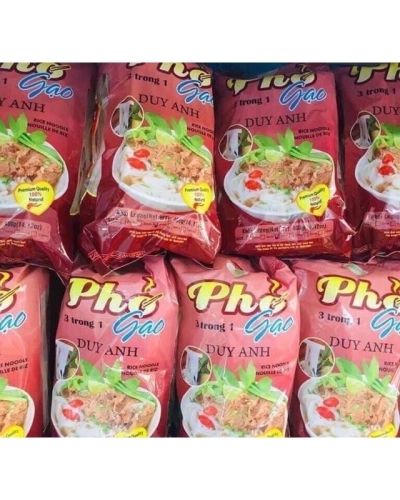Phở gạo Duy Anh 3 trong 1 (thùng 30 gói x 400g)