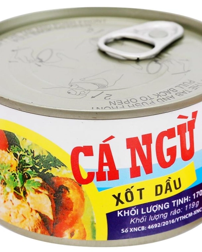 Cá Ngừ xốt dầu Vissan (hộp 170g)