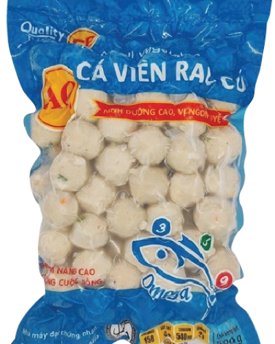 Cá viên chiên rau củ CP ( gói 500g )