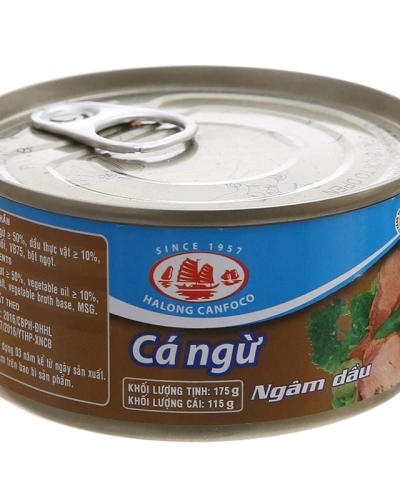 Cá ngừ ngâm dầu Hạ Long 175g (HỘP)
