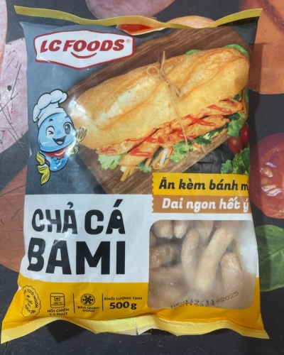 Chả cá BAMI (gói 500g)