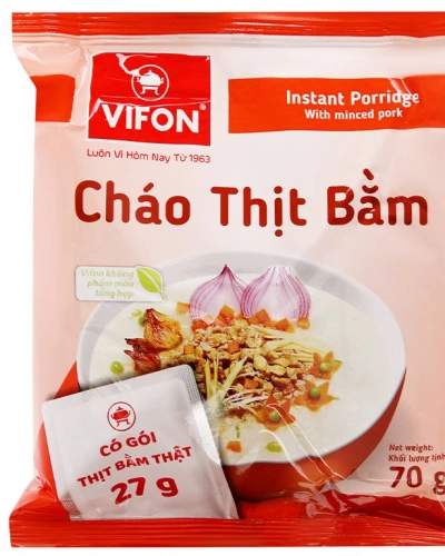 Cháo thịt bằm Vifon (gói 70g)