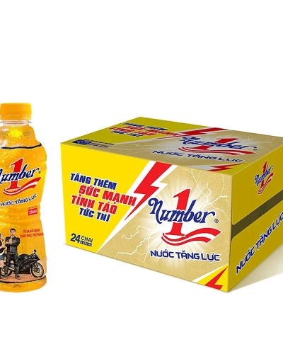 Nước tăng lực Number 1 (thùng 24 chai x 330mml)