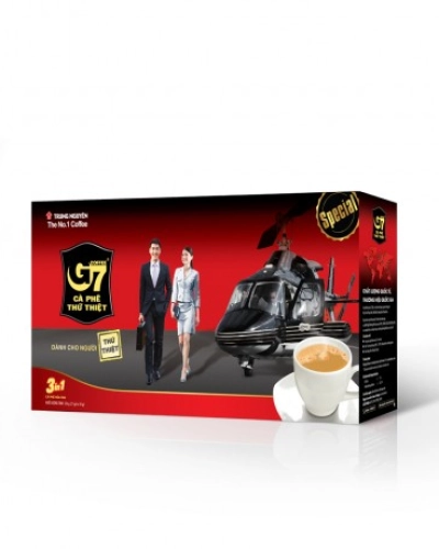 Cafe Trung Nguyên G7 3in1 (hộp 21 gói x 16g)