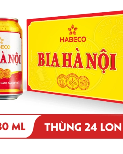 Bia Hà Nội ( thùng 24lon x 330ml )