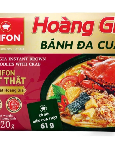 Bánh đa cua Hoàng Gia Vifon (gói x 120g)