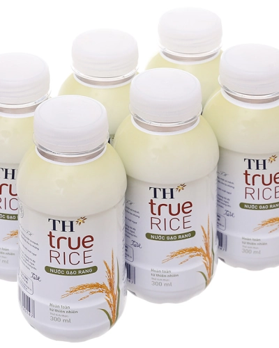 Nước uống gạo rang TH True Rice (lốc 6 chai x 300ml)