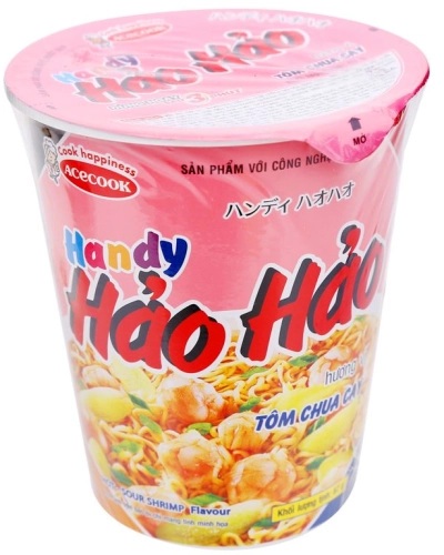 Mì ly handy Hảo Hảo tôm chua cay (ly 67g)