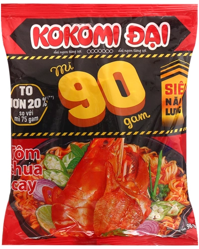 Mì Kokomi 90 tôm chua cay (gói 90g)