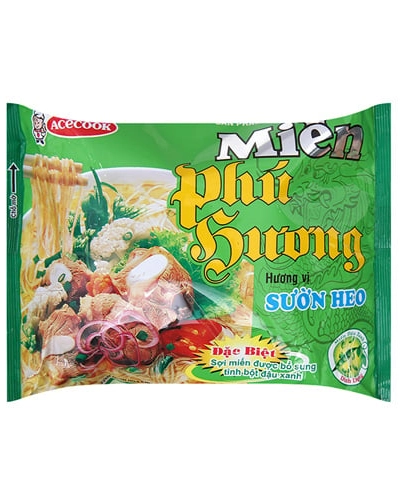 Miến Phú Hương vị sườn heo (gói 58g)