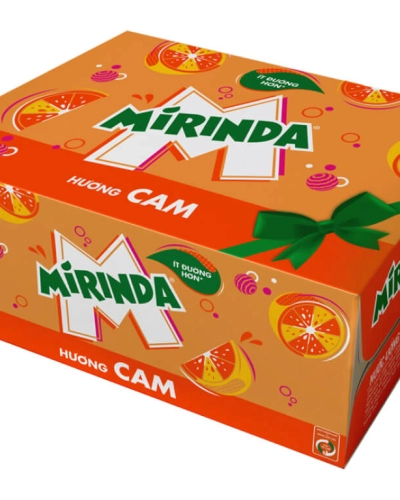 Nước ngọt Mirinda vị cam ( thùng 24 lon x 320ml )