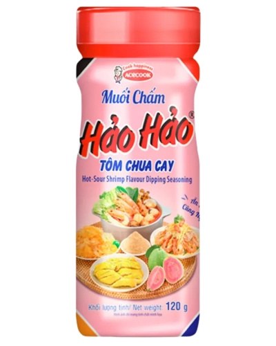  Muối chấm Hảo Hảo tôm chua cay (lọ 120g)