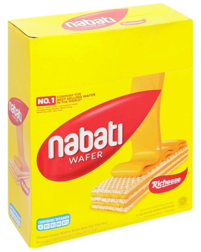 Bánh Kem Xốp Phô Mai Nabati 300g ( hộp )