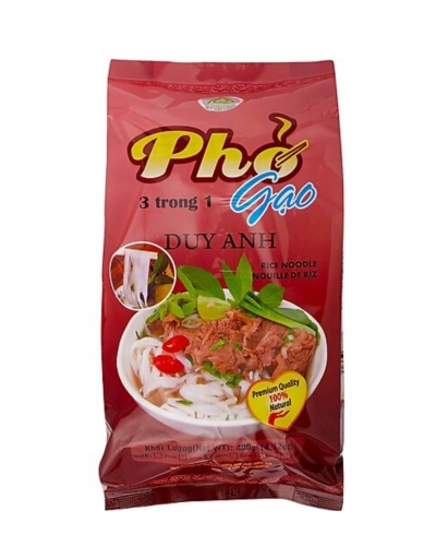 Phở gạo Duy Anh 3 trong 1 (túi x 400g)