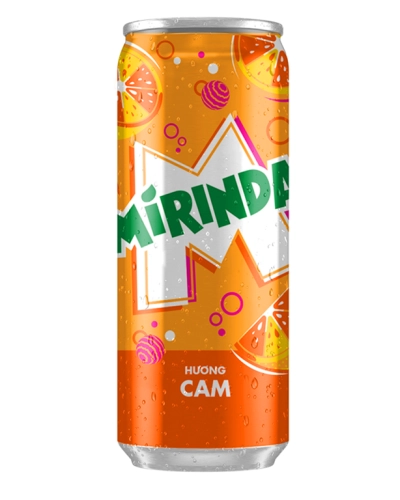 Nước ngọt Mirinda vị cam 320ml