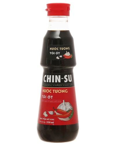 Nước Tương Chin Su Tỏi ớt 330ml