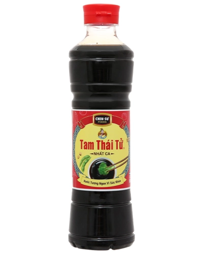 Nước tương Tam Thái Tử Chin-Su (chai x 500ml)