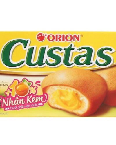 Bánh Orion Custard (hộp x 6 cái)