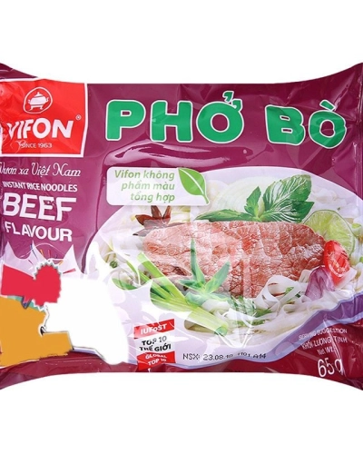 Phở bò Vifon (gói 65g)
