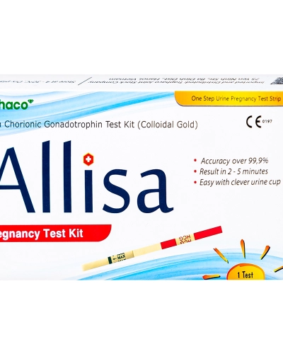 Que thử thai Aliisa (test kit) (hộp)