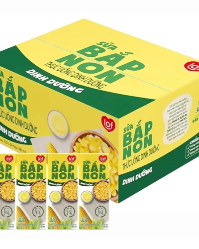 Sữa bắp non Lif (thùng 24 hộp x 180ml)