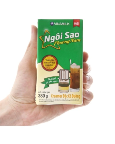 Sữa đặc ngôi sao Phương nNam hộp giấy 380g