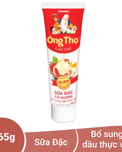 Sữa đặc Ông Thọ tuýp (tuýp 165g)