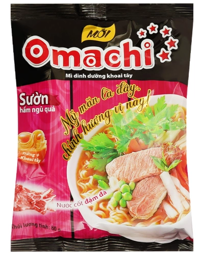 Mì omachi sườn hầm ngũ quả (gói x 80g)