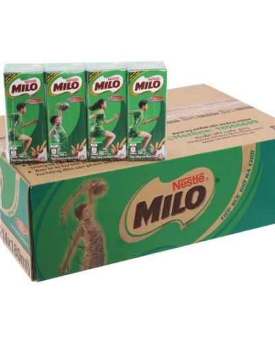 Sữa Nestle Milo lúa mạch (thùng 48 hộp x 180ml)