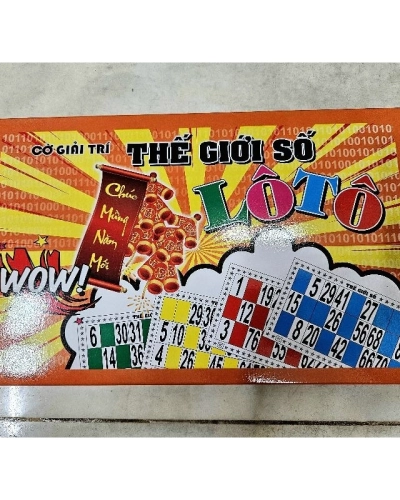  Bộ Lô Tô cam (hộp)