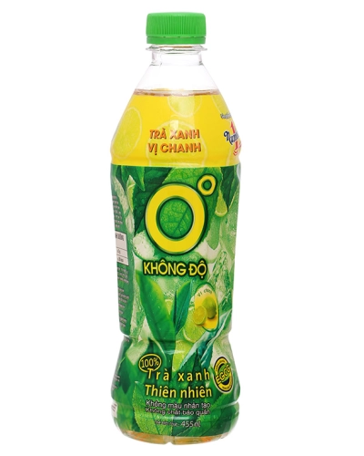 Trà xanh Không Độ (chai 455ml)