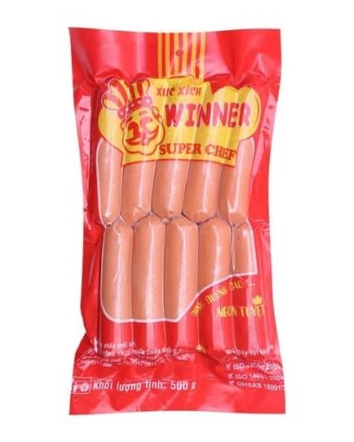 Xúc xích Winner ( Gói x 10 cái x 500g )