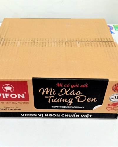 Mì trộn tương đen Vifon (Thùng 18 hũ 90g)