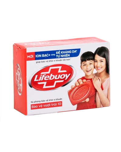 Bánh xà phòng lifebuoy chanh (1 hộp 3 bánh ) (Hộp)