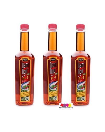 Nước mắm Nam Ngư Chin-Su (thùng 18 chai x 750ml)