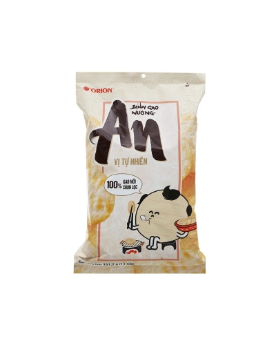 Bánh gạo An vị tự nhiên orion ( gói x 151,2g )