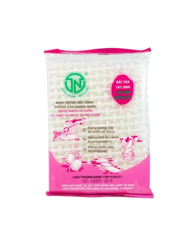 Bánh tráng Tân Nhiên (túi 120g x 28 lá)