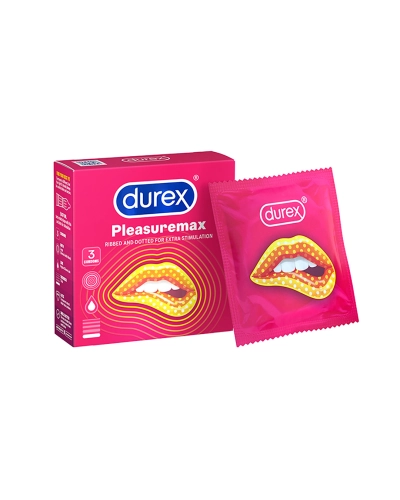 Bao cao su Durex Pleasuremax (hộp 3 cái )