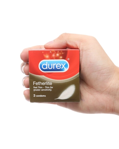 Bao cao su Durex Fetherlite (Hộp 3 chiếc)