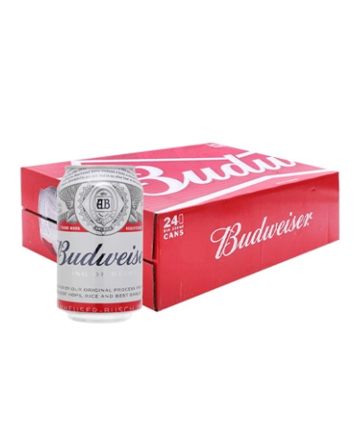 Bia Budweiser (thùng 24 lon x 330ml)