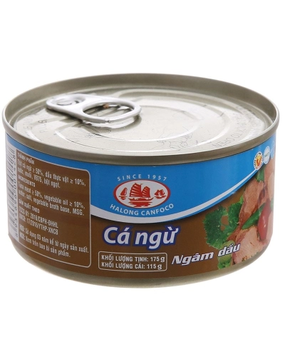 Cá ngừ ngâm dầu Hạ Long 175g (HỘP)